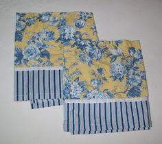 blue and yellow plaid curtains blue