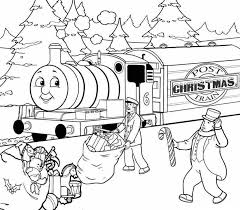 They are also including several parts of the series that turned into pictures. Christmas Thomas The Train Coloring Page Free Printable Coloring Pages For Kids