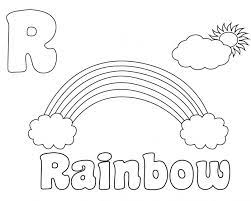 Inside the capital letter r are two rabbits. Letter R Coloring Page Worksheets 99worksheets