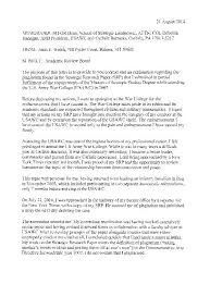 Removing the introductory portion, here is what the meat of this letter says: Walsh Letter To Academic Review Board Ravallirepublic Com