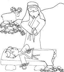 God provided a ram as a substitute. Abraham And Isaac Coloring Page Coloring Home