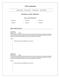 Academic curriculum vitae resume format. Blank Cv Template Download Free Documents For Pdf Word And Excel