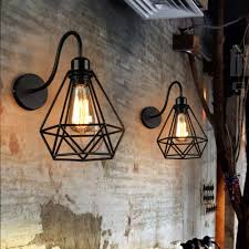 Typically found in hallways, wall sconces are attached directly to walls and today can be found in virtually any room to provide a supplementary source of light without being. New Products Novelty Items Gyylucky 2 Pack Wall Sconces Vintage Industrial Black Diamond Cage Metal Ceiling Light Fixture Retro Indoor Sconce Decoration For Living Room Kitchen Corridor Bedroom Cafe Bar Store Sale