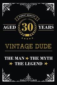 30th Birthday Quotes For Men Download Pdf Aged 30 Years Vintage Dude The Man The Myth The Legend Blank Lined Journal W 25th Birthday Quotes Happy Birthday Book Happy 25th Birthday Quotes