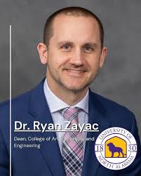 We are thrilled to announce the appointment of Dr. Ryan Zayac as the next  Dean of the College of Arts, Sciences, and Engineering (CASE) at the  University of North Alabama! 👏 Since