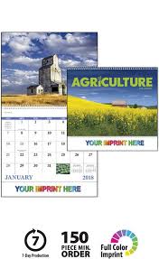 2018 Agriculture Calendar 11 X 19 Imprinted Spiral Bound Drop Ad Imprint Calendars 2018 Wall Calenda Fundraising Calendar Barn Calendar Business Calendar