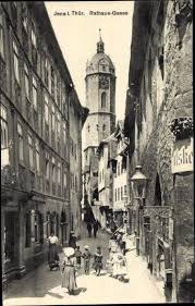 Ansichtskarte Postkarte Jena In Thuringen Partie In Der Rathaus Gasse Ratskeller Jena Erfurt Rathaus
