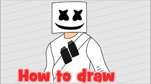 This book has great step by step pictures to help draw all fortnite characters, etc. Character Marshmello Fortnite Drawing Easy