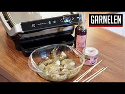 Black Tiger Garnelen Im Optigrill Youtube Garnelenspiesse Tiger Garnelen Garnelen