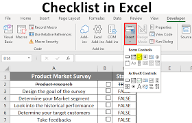 Checklist In Excel How To Create Checklist In Excel Examples