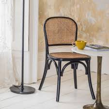 Black Wicker Bistro Chair In 2020 Bistro Chairs Chair Wicker