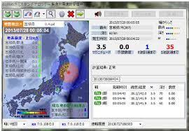 から「緊急地震速報」として出 される情報を元に利活用が進め られる。気象庁からの情報発信 体制ができ次第、本実証実験シ ステムも緊急地震速報への切り 替えが行われる予定である。 リアルタイム地震情報のしくみと活用 地震波の ç·Šæ€¥åœ°éœ‡é€Ÿå ±ã¨å¼·éœ‡ãƒ¢ãƒ‹ã‚¿ã®è¤‡åˆãƒ„ãƒ¼ãƒ« Eqwatch