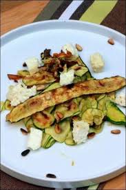 Salade De Courgettes Grillees A La Feta Et Pignons Https Happypapilles Fr Salade Courgettes Grillee Salade Courgette Courgettes Grillees Recettes De Cuisine