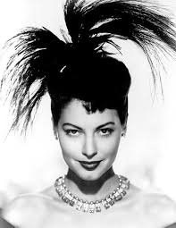 Ava Gardner in a publicity still for One Touch of Venus,1948 wearing Joseff  of Hollywood Jewelry