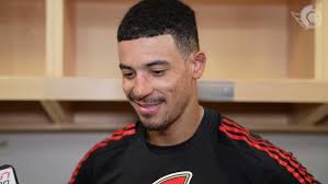 Tim Stützle, Mathieu Joseph, Anton Forsberg and Jacques Martin Postgame  Availability vs TBL