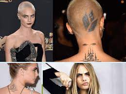 Delevingne won the model of the year award at the. Secret Behind Cara Delevingne And Her Tattoo Fashionterest