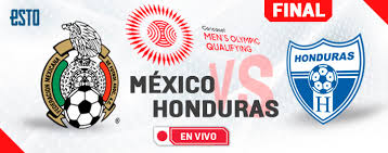 H2h stats, prediction, live score, live odds & result in one place. Final Preolimpico Mexico Vs Honduras En Vivo