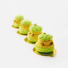 This Is My Green Pate A Choux Cream Puff With Pastry Cream Pistachio Paste And Hazelnut Praline I Truly Adore E Choux Cream Puff Hazelnut Praline Choux Cream