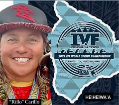 Hoʻomaikaʻi Loa to Hawaiiʻs own, Violet “Rillo” Carrillo for winning  several canoe racing World titles right here at home. Nothing like winning  in front of your family & friends. Yessah. 💪🏾💪🏾 Congratulations
