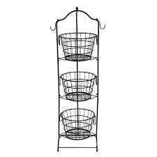 This is a tall stand so you most. 4 Tiered Basket Floor Stand Wayfair
