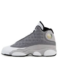 Black And White Jordan 13 Retro Gs Air Jordan 13 Retro Atmosphere Grey Black White Air Jordans Gray And White Jordans Jordan 13