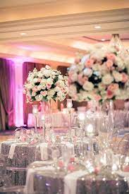 Houston Wedding Silver And Pink Glamour Modwedding Silver Wedding Decorations Pink Wedding Theme Purple And Silver Wedding
