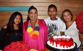 Miriam Mendoza celebró sus cumpleaños en Riohacha
