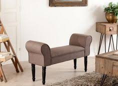 Banc Bout De Lit Tissu Havane 102x30x54cm Pastel Banc De Lit Bout De Lit Banc Bout De Lit