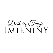 A traditional polish 'tort' (cake) is perfect for name day celebrations! 105 Stempel Dzis Sa Twoje Imieniny Craftymoly