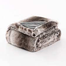 We researched the best faux fur throws out their for all your design needs. Luxury Faux Fur Throw Blanket Super Soft Oversized Thick Warm Afghan Reversible To Bordered Plush Velvet Tan Ombre Eikei