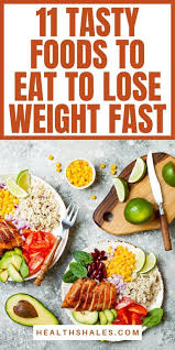 Here's a look at two types foods to eat and three to avoid for high cholesterol sufferers. 11 Tasty Foods To Eat To Lose Weight Fast Health Shales