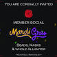 Handwritten Member Social: Mardi Gras! 2026 event image