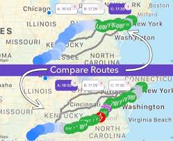Drive weather illustrates the national weather service's weather forecast showing drivers the weather along their route at the time they reach each point. Home Drive Weather