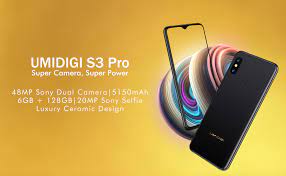 Umidigi s3 pro smartphone, 6gb ram, 128gb storage, dual sim card · seller assumes all responsibility for this listing. Amazon Com Umidigi S3 Pro Unlocked Smartphone Android 9 0 48mp 12mp 20mp Super Camera 5150mah Big Power 128gb 6gb Ram 6 3 Fhd Ceramic Global Version Cell Phones Accessories