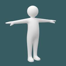 Baby Stickman Character 3d Model 3d Model Low Poly 3d Models Model