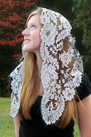 French Garden Mantillas Veils By Lily Catholic Chapel Veil Mantilla Chapel Veil Catholic Mantillas