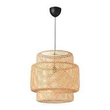 Sinnerlig Pendant Lamp Bamboo Rattan Light Fixture Rattan Pendant Light Plug In Pendant Light