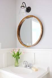 Round Wood Mirror Diy Round Wood Mirror Wood Mirror Diy Round Mirror
