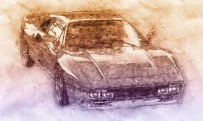 The first car constructed in ferrari's name, the v12 125 s, also a racing sports car, debuted in 1947 at the piacenza racing circuit. Ferrari 288 Gto 2 Sports Car 1984 Automotive Art Car Posters Mixed Media By Studio Grafiikka