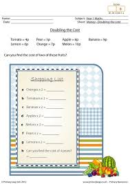 primaryleap co uk money doubling the cost worksheet math printables learning math worksheets