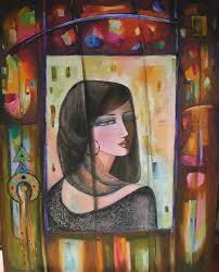 الفنانة التشكيلية لميس الحموي عالم نوح painting oriental art painting illustration