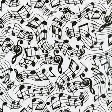 Black And White Music Notes Wallpaper Canton Village Quilt Works Blank Quilting Music Notes Music Wallpaper Music