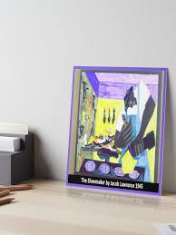 The Shoemaker by Jacob Lawrence (1945) Art Board Print