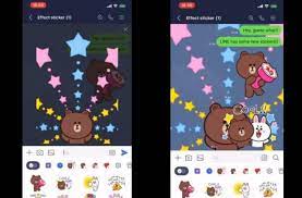 This is an stiker theme shop! Chatting Makin Meriah Line Kenalkan Stiker Efek Hitekno Com