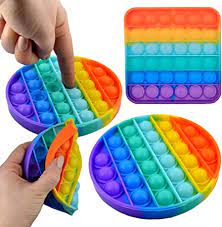 Jun 19, 2021 · pop it! Jonotoys Magic Pop It Regenbogen Push Pop Rund Oder Eckig Squeeze Antistress Spiel Fidget Noppen Kinder 12cm 1 Stuck Amazon De Spielzeug