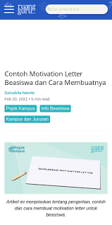 What's your motivation to work with us? Contoh Motivation Letter 20 Guides Examples