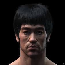 Cg Portrait Of Bruce Lee Computer Graphics Daily News Bruce Lee Bruce Lee Art Portrait