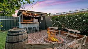 Backyard grill & bar is a great place to take the entire family out for a delicious and affordable meal. Entertain In Style With Netley Home S Rustic Backyard Bar Realestate Com Au