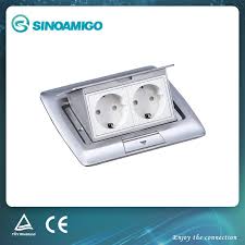 Installing additional outlet wiring should be done through the local building authority, installed according to applicable local and national electrical check to make sure the wiring will support an outlet. China Wiring System Pop Up Floor Outlet Box China Floor Box Floor Boxes