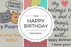 From the silly and musical, to the sincere and comforting, we offer a wide selection of electronic birthday cards perfectly suited for all the special people in your life. Free Happy Birthday Cards Printables Quan Jewelry
